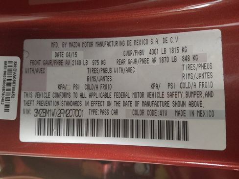 Used 2015 MAZDA MAZDA3 i Grand Touring image 33