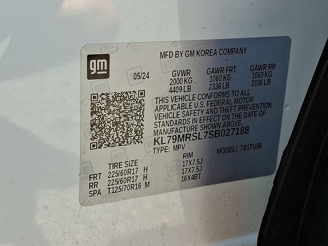 Used 2025 Chevrolet TrailBlazer LT w/ Convenience Package AWD/4WD image 27
