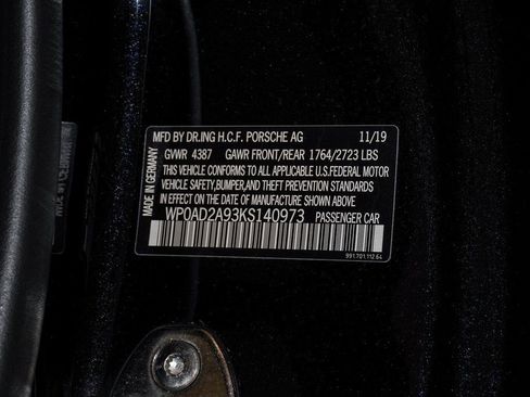 Certified 2019 Porsche 911 Turbo S image 35