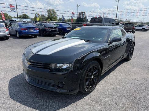 Used 2015 Chevrolet Camaro LS w/ Silver Rally Stripe Package RWD image 8