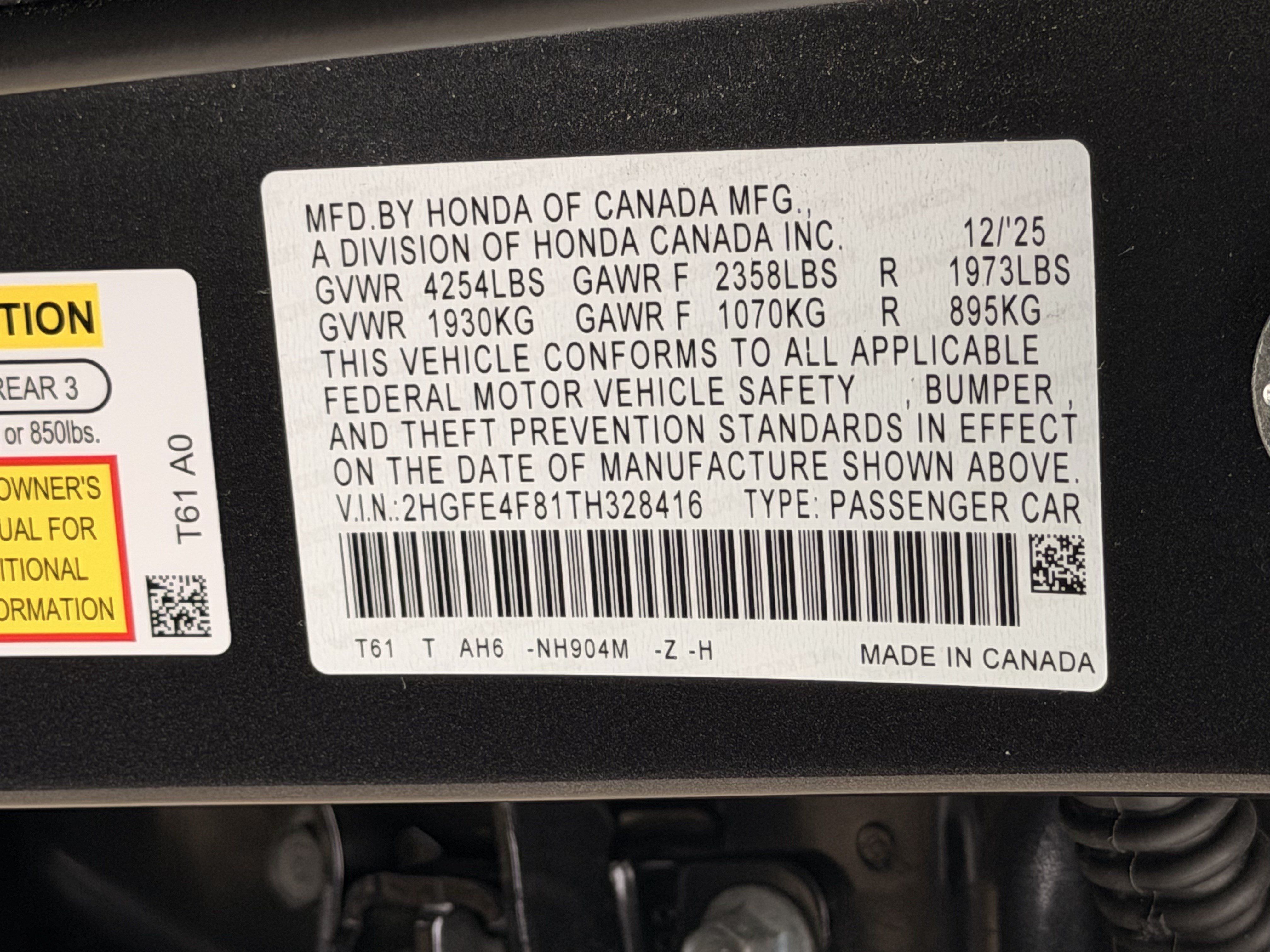 Used 2026 Honda Civic FWD Hybrid Sedan image 30