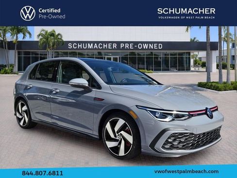Certified 2022 Volkswagen GTI SE FWD image 1