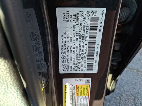 Certified 2023 Honda Civic EX image 27