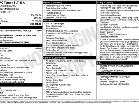 Used 2024 GMC Terrain SLT image 33