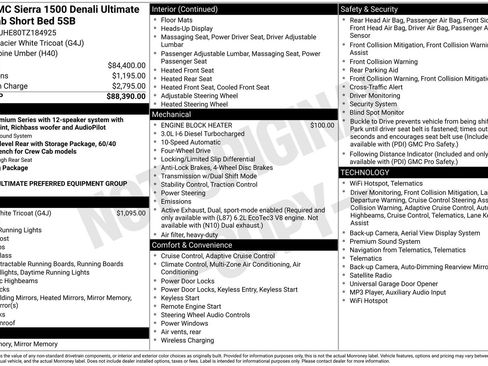 Used 2026 GMC Sierra 1500 Denali Ultimate AWD/4WD image 18