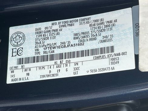 Used 2018 Ford F150 Platinum AWD/4WD image 44