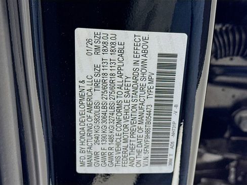 New 2026 Honda Passport TrailSport Elite image 43