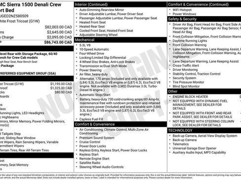 Used 2022 GMC Sierra 1500 Denali AWD/4WD image 2