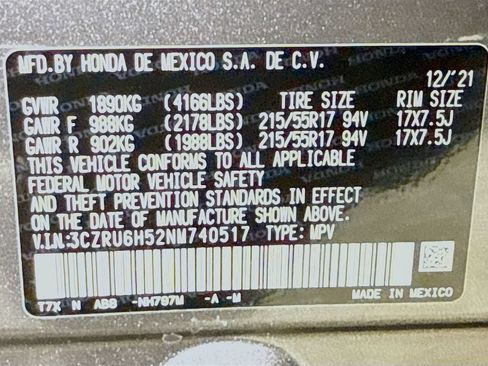 Used 2022 Honda HR-V EX image 33
