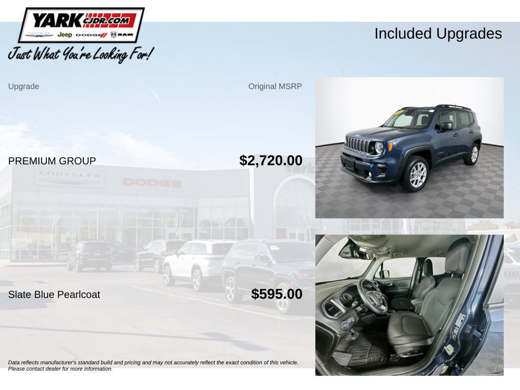 Certified 2023 Jeep Renegade Latitude w/ Premium Group AWD/4WD image 5
