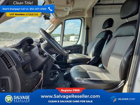 Used 2021 RAM ProMaster 2500 w/ Convenience Group FWD image 9