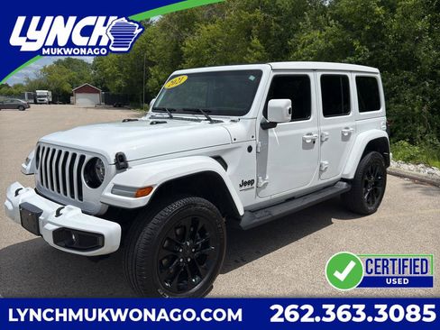 Used 2021 Jeep Wrangler Unlimited Sahara AWD/4WD image 1