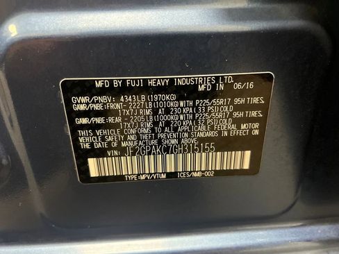 Used 2016 Subaru Crosstrek 2.0i Limited AWD/4WD image 33