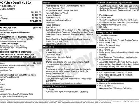 Used 2017 GMC Yukon XL Denali w/ Open Road Package image 29