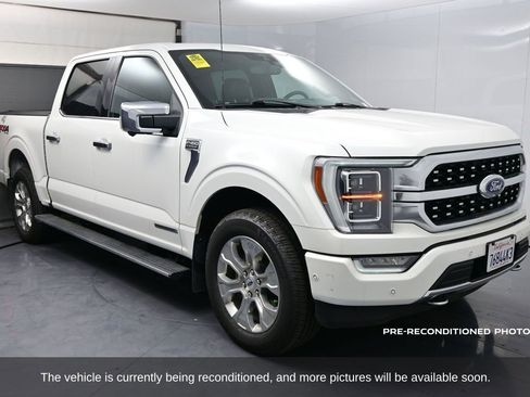Used 2021 Ford F150 Platinum w/ Equipment Group 701A High image 2