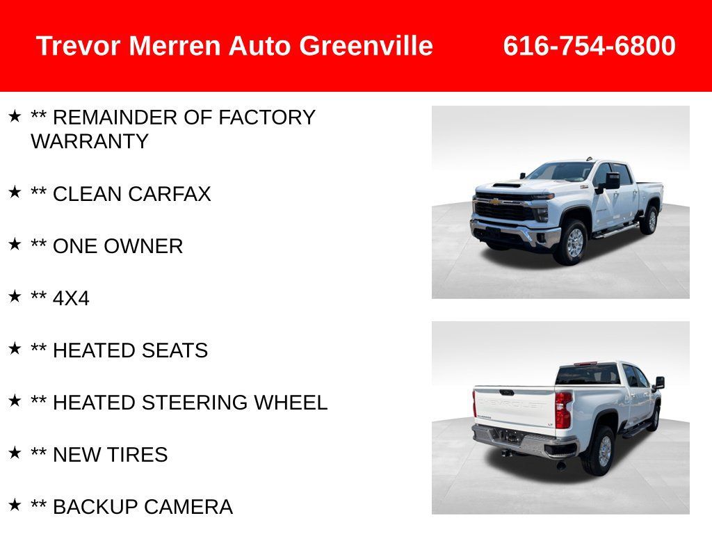 Used 2025 Chevrolet Silverado 2500 LT AWD/4WD image 8