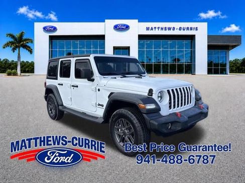 Used 2024 Jeep Wrangler Unlimited Sport AWD/4WD image 1