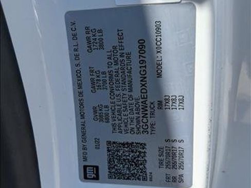 Used 2022 Chevrolet Silverado 1500 W/T w/ WT Fleet Convenience Package RWD image 16