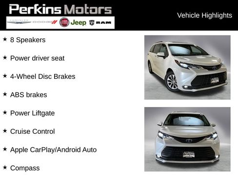 Used 2024 Toyota Sienna XLE image 2