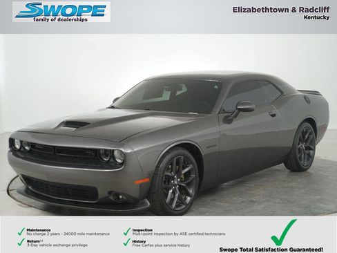 Certified 2022 Dodge Challenger R/T w/ Blacktop Package RWD image 7