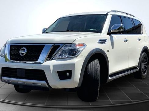 Used 2018 Nissan Armada Platinum w/ Captain Seat Package AWD/4WD image 4