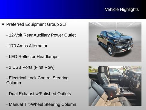 Used 2020 Chevrolet Silverado 1500 LT Trail Boss w/ Midnight Edition AWD/4WD image 20