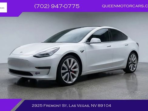 Used 2019 Tesla Model 3 Performance AWD/4WD image 1