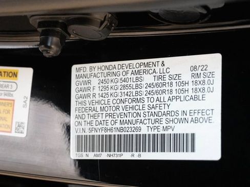 Certified 2022 Honda Passport TrailSport image 35