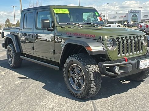 Used 2021 Jeep Gladiator Rubicon w/ LED Lighting Group image 1