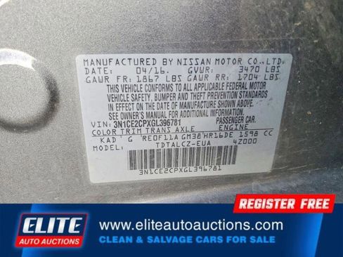 Used 2016 Nissan Versa Note S Plus FWD image 23