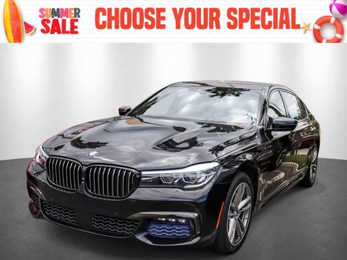 Used 2017 BMW 740e xDrive AWD/4WD image 1