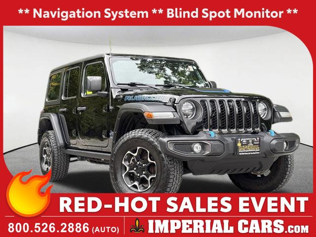 Used 2021 Jeep Wrangler Unlimited Rubicon 4xe w/ Cold Weather Group AWD/4WD image 1