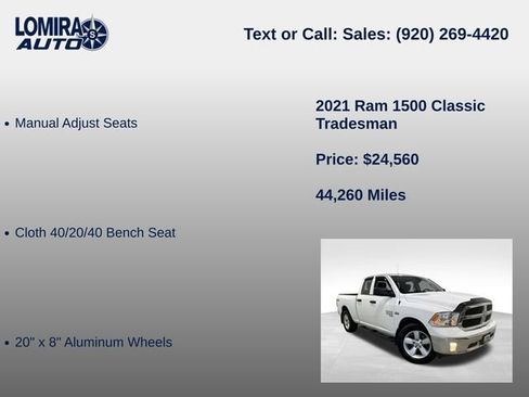 Used 2021 RAM 1500 Tradesman w/ SXT Plus Group AWD/4WD image 39