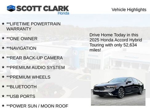 Used 2025 Honda Accord Touring image 11
