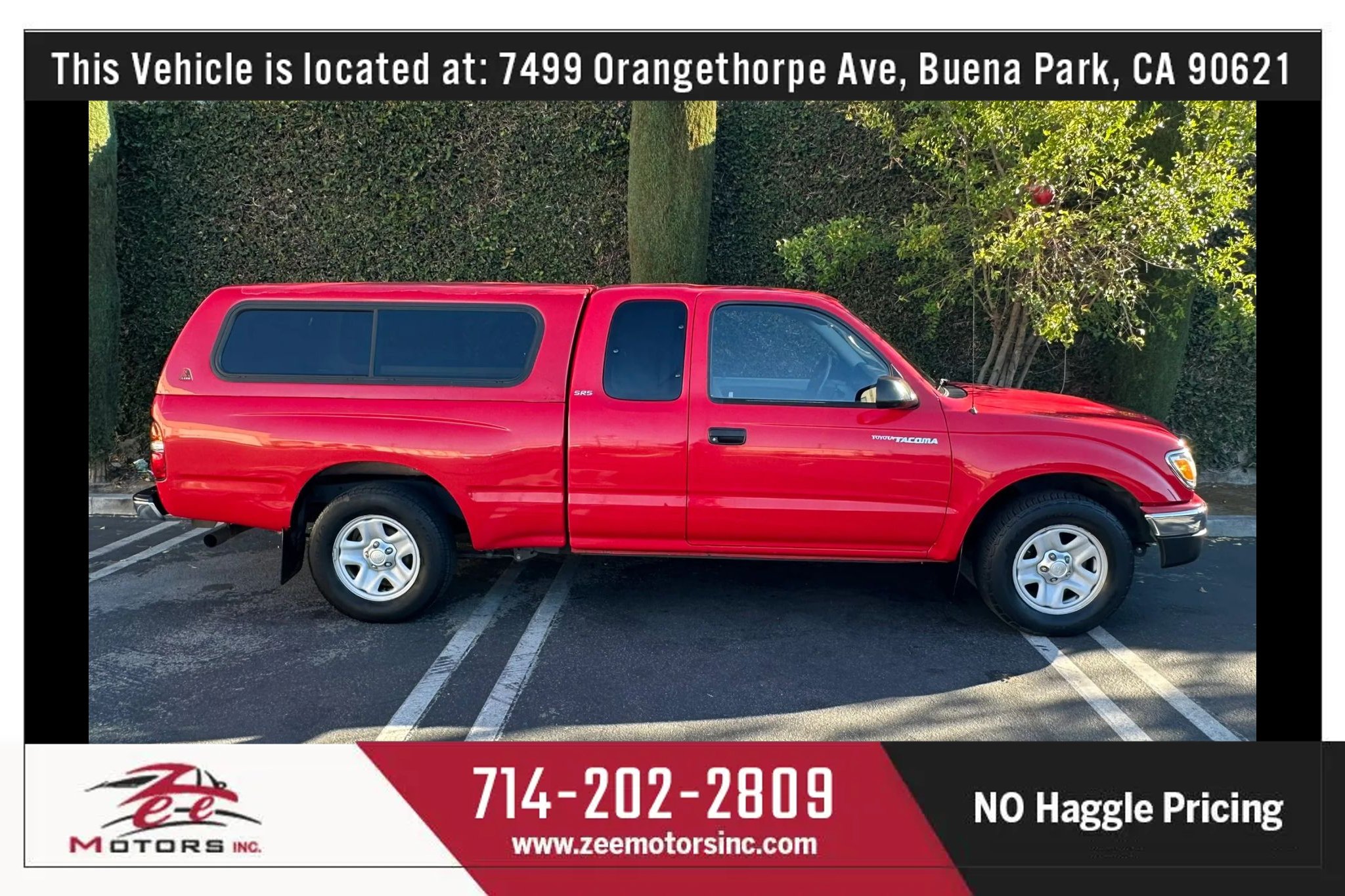 Used 2001 Toyota Tacoma 2WD Xtracab w/ SR5 Pkg w/ Chrome Pkg image 5