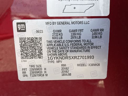 Certified 2024 Cadillac XT5 Premium Luxury w/ Technology Package AWD/4WD image 36