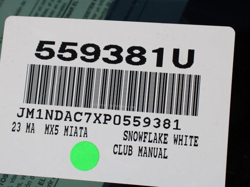 Used 2023 MAZDA MX-5 Miata Club w/ Brembo/BBS Recaro Package image 20