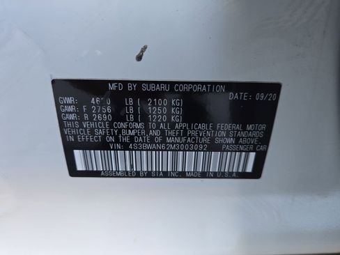 Used 2021 Subaru Legacy Limited image 32