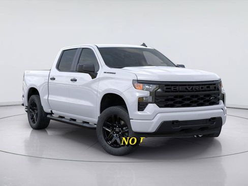 New 2026 Chevrolet Silverado 1500 Custom w/ Turbomax Blackout Package AWD/4WD image 7