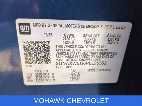 Certified 2023 Chevrolet Equinox RS AWD/4WD image 42