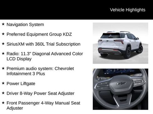 New 2026 Chevrolet Equinox ACTIV w/ Convenience Package III AWD/4WD image 3