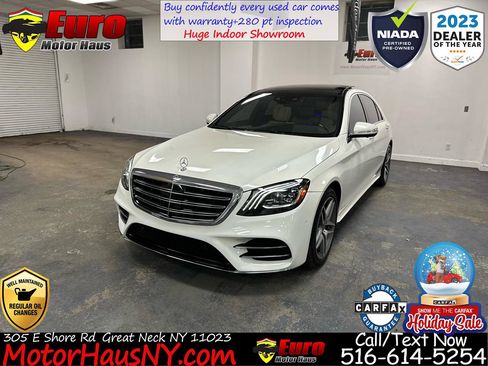 Used 2020 Mercedes-Benz S 560 4MATIC Sedan image 1