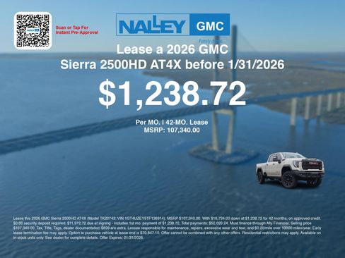 New 2026 GMC Sierra 2500 AT4X w/ AT4X AEV Edition image 3