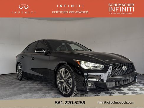 Certified 2023 INFINITI Q50 Sensory image 1