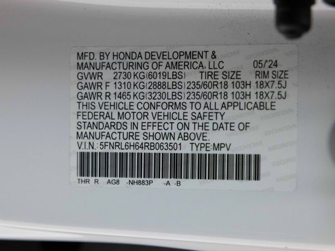 Used 2024 Honda Odyssey EX-L image 36