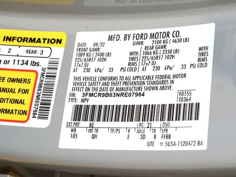 Used 2022 Ford Bronco Sport Big Bend AWD/4WD image 40