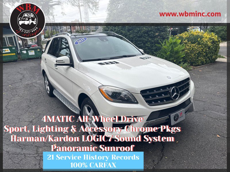 Used 2015 Mercedes-Benz ML 400 4MATIC image 1