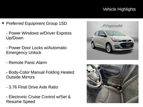 Used 2021 Chevrolet Spark LT FWD image 9