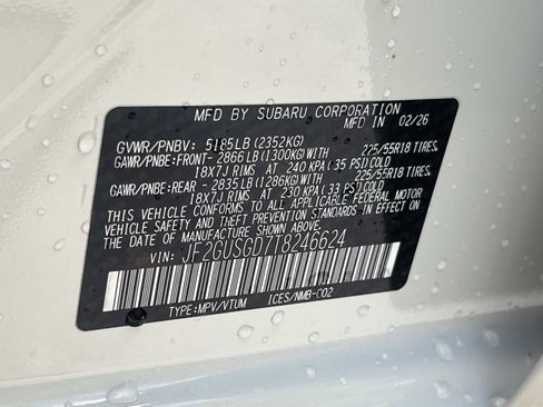 New 2026 Subaru Crosstrek 2.5i Sport AWD/4WD image 26