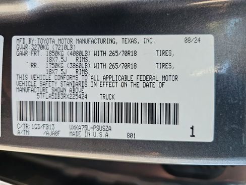 Used 2024 Toyota Tundra SR5 AWD/4WD image 24